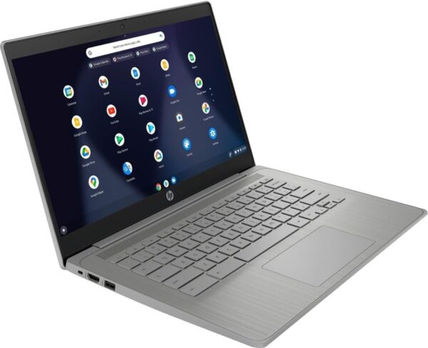 LAPTOP HP CHROMEBOOK 2023 INTEL CELERON N4120 4GB RAM 64GB EMMC 14" CHROME OS, GRIS MODERNO - Imagen 2