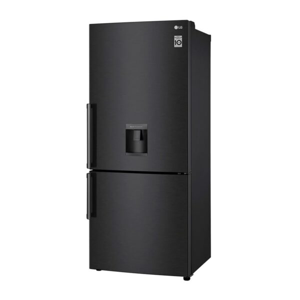 LG  Refrigeradora GB41WGT 403L Door Cooling Bottom Freezer Negro Mate LG - Imagen 3