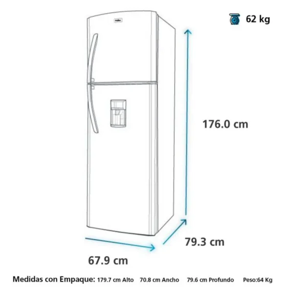Refrigerador 400 lt RMP405FYPU(S./ 750 DE INICIAL) - Imagen 2