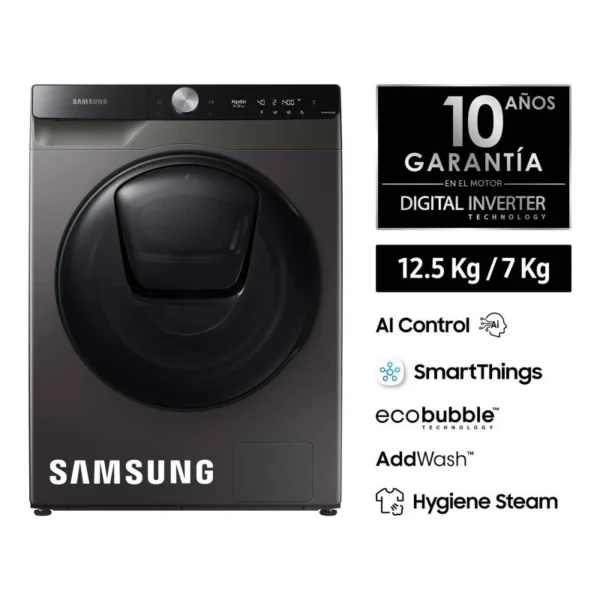 Lavaseca AddWash 12.5kg WD12TB54DBX/PE (S./ 2500 DE INICIAL)
