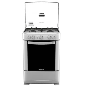 Cocina 4 hornillas CMP6035FX0 acero MABE  S./ 325 DE INICIAL