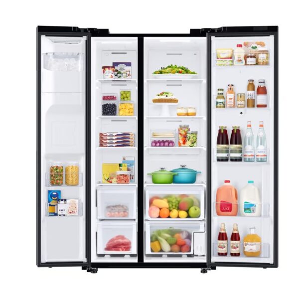 SAMSUNG  Refrigeradora Samsung Side by Side Family Hub 685Lt RS27T5561B1 - Imagen 4