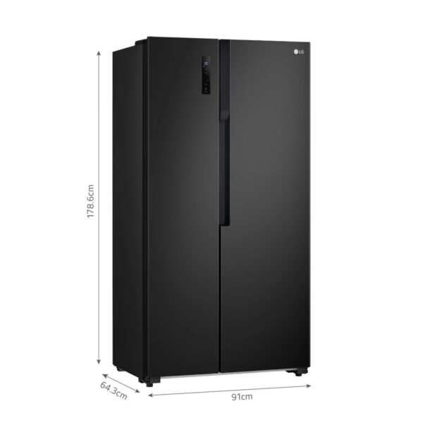 LG Refrigeradora Lg 509L Side By Side No Frost - Imagen 2