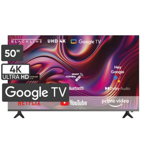Televisor BLACKLINE LED 50″ UHD 4K Smart Tv BL-TV50UEG5F4PE – PRECIO ONLINE
