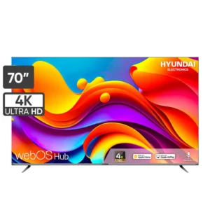 Televisor HYUNDAI LED 70″ UHD 4K Smart TV HYLED7002W4KM – PRECIO ONLINE