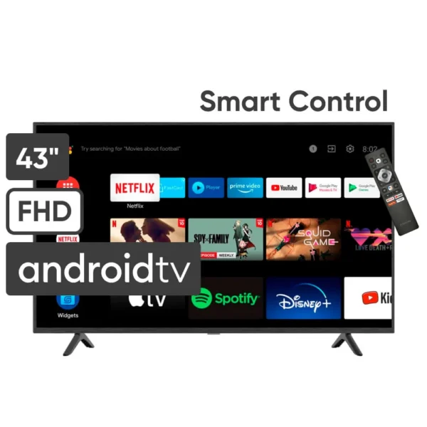 Televisor BLACKLINE LED 43» FHD Smart TV 43D2090 – PRECIO ONLINE