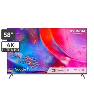 Televisor HYUNDAI LED 58″ UHD 4K Smart Tv HYLED5809G4KM – PRECIO ONLINE