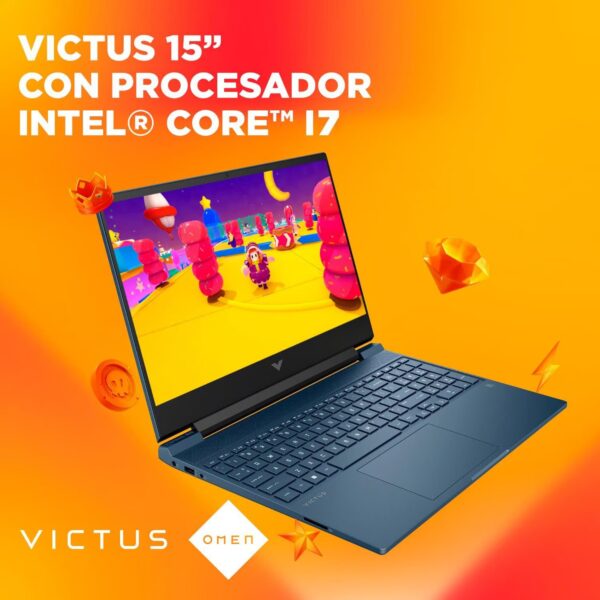 Gamer HP Intel Core i7 RTX 3050 16GB 512 GB SSD Victus 12va Gen 15.6'' 15-fa0007la - Imagen 3