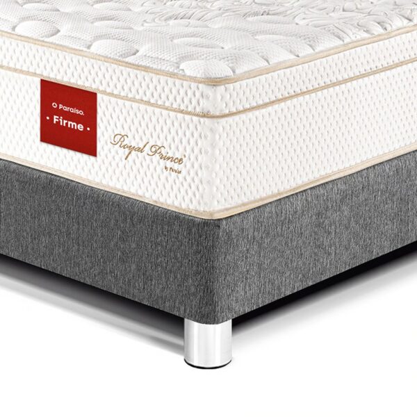 Dormitorio Royal Prince 2 Plazas Acero + 2 Almohadas Viscoelásticas + Protector - Imagen 5