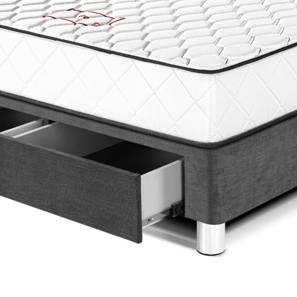 Cama Con Cajones Per 2 Plz + Baúl + 2 Almohadas + Protector - Imagen 3