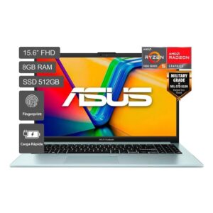 LAPTOP ASUS VIVOBOOK GO 15 E1504FA-NJ404W AMD RYZEN™ 5 7520U 8GB RAM 512GB SSD 15.6"