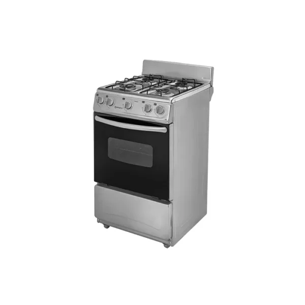Cocina de pie Imaco 4 quemadores 50CM 400 Gris - Imagen 4
