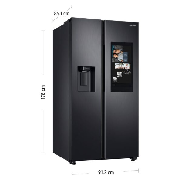 SAMSUNG  Refrigeradora Samsung Side by Side Family Hub 685Lt RS27T5561B1 - Imagen 2