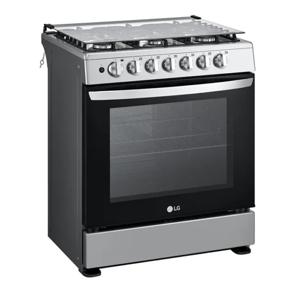 Cocina a gas LG 6 Quemadores 77CM LRGZ5253S - Imagen 3
