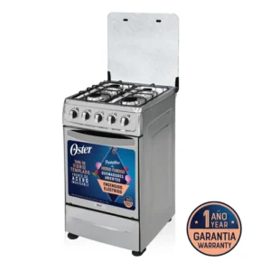 Cocina a gas Oster 4 hornillas 20" OS-PGSC20G4HTSS